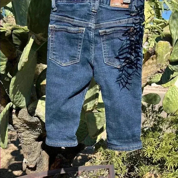 Baby Gap Straight Flannel Lined Jeans Size 12-18 - Picture 4 of 5